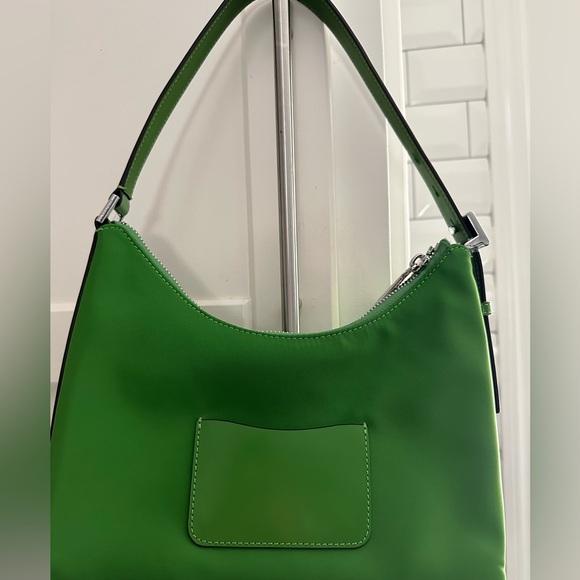 Kate Spade Sam Icon Small Nylon Shoulder Bag KS GREEN NEW - Picture 7 of 7